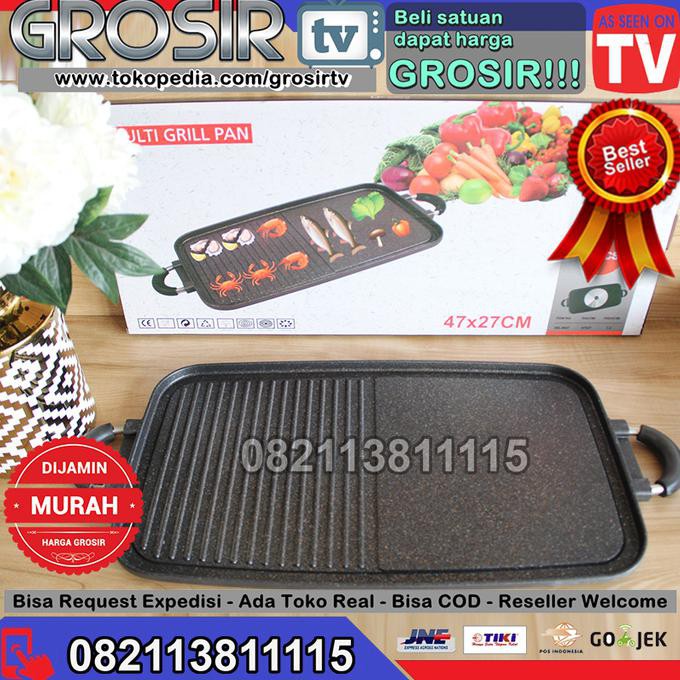 Promo! Happy Call Multi Grill Pan 2 In 1 Original Korea - Terbaik !