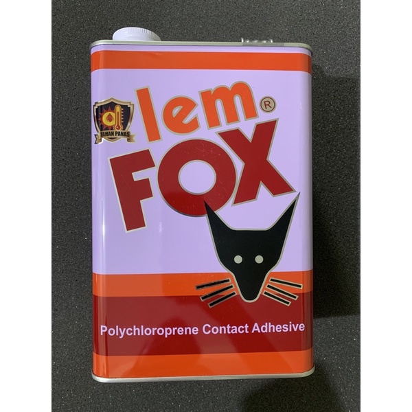 

Lem Fox Merah 2,5kg Lem kuning Serbaguna