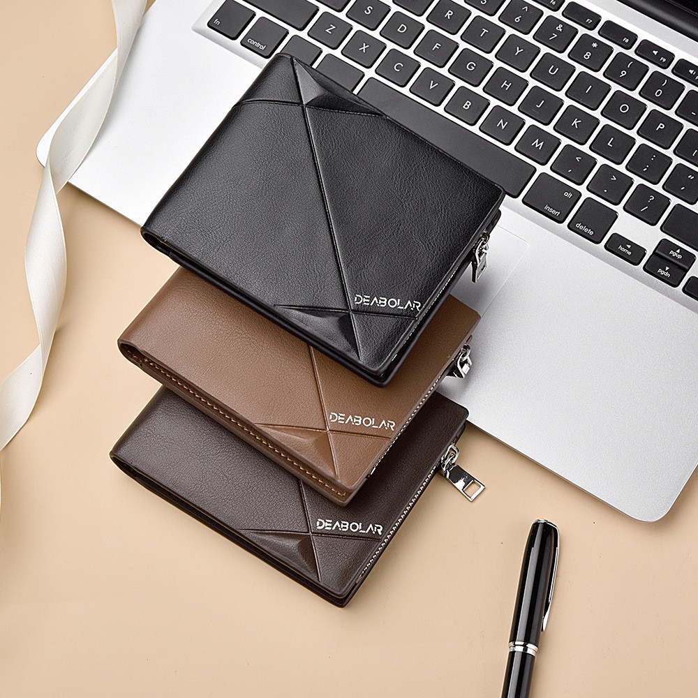 ORIGINAL DEABOLAR K3216 DOMPET LIPAT TEBAL DENGAN SLETING
