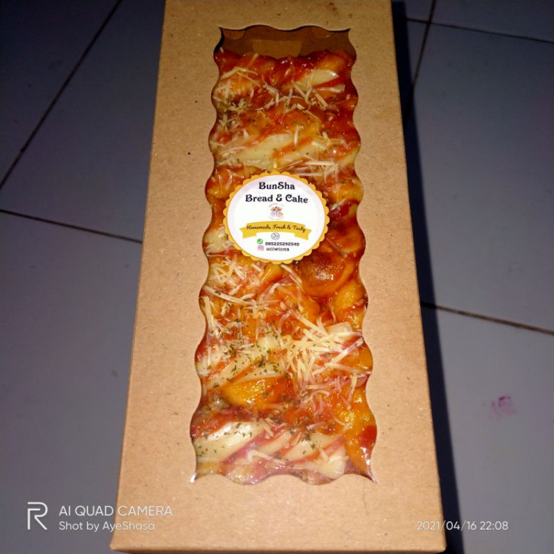 

Roti Sosis saus pizza