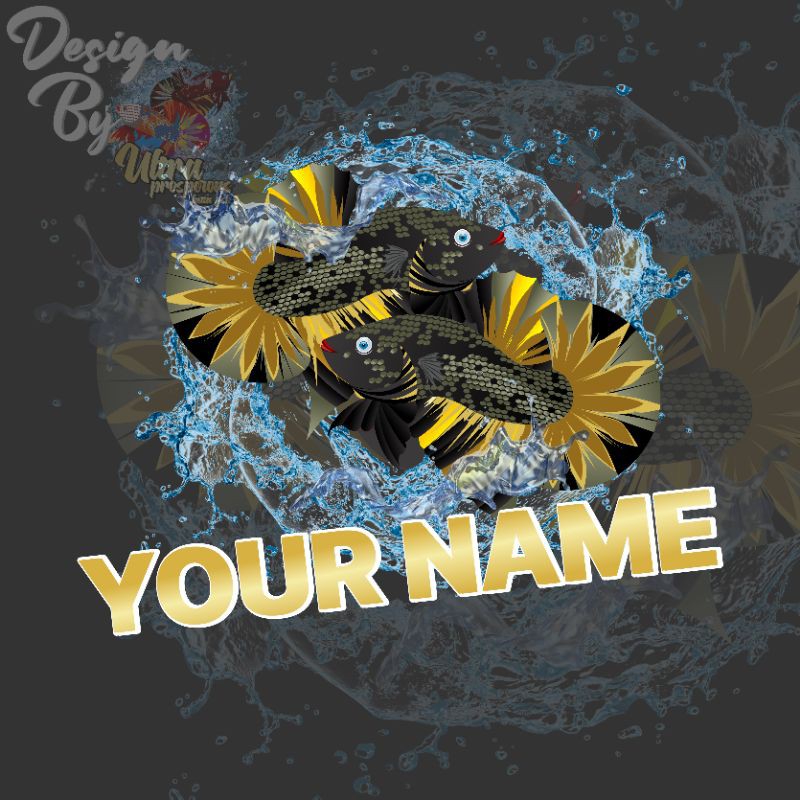 JASA DESIGN LOGO BETTA FISH / IKAN CUPANG DAN ONLINE SHOP | FULL HD