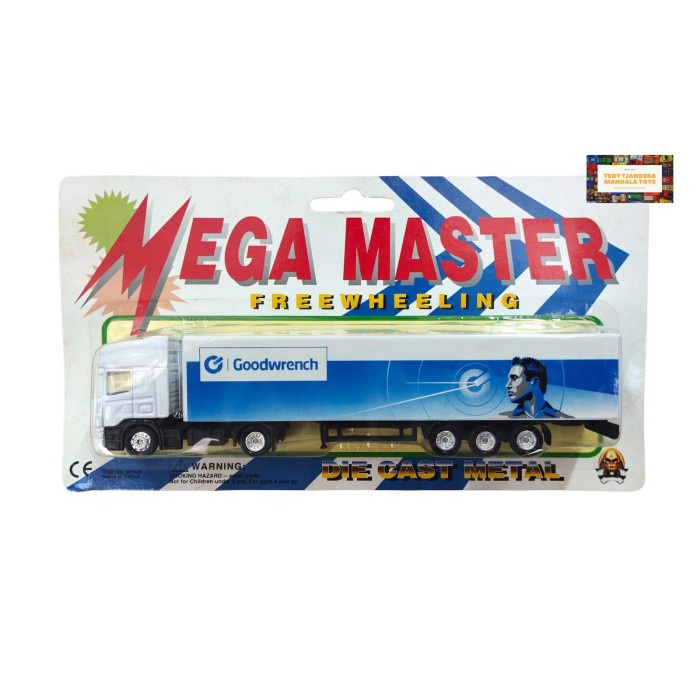 Mega Master 1/87 Advertisement Truck Goodwrench - Panjang 19 cm