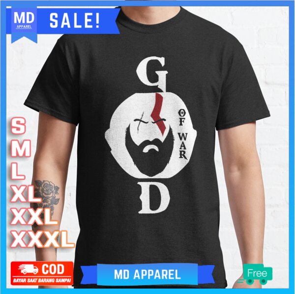 Kaos God of War - Kratos black T-Shirt Premium