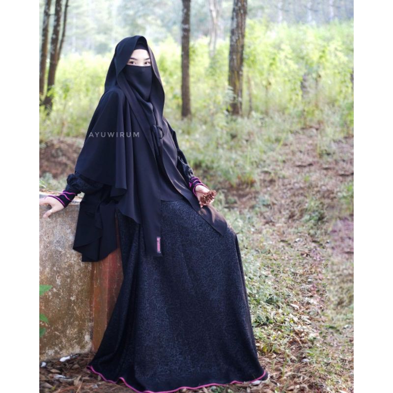 Hijabismecom Gamis Harumi ori Hijabisme