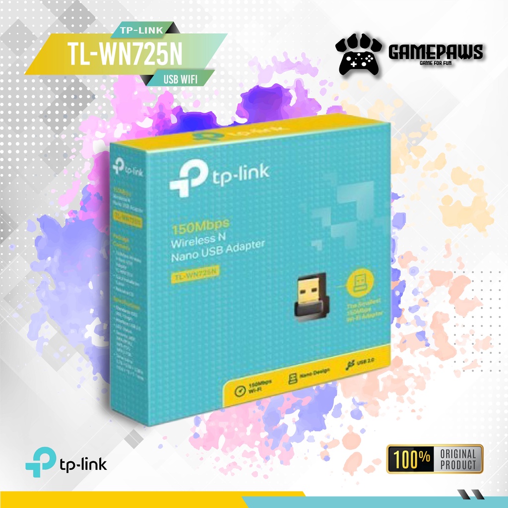 TP-LINK TL-WN725N USB Wireless Adapter TL WN725N