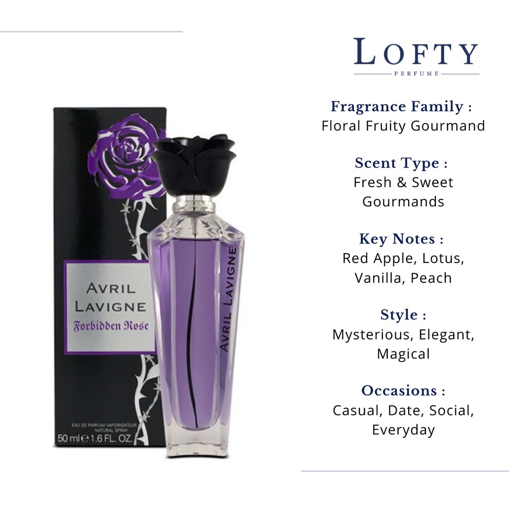 wild rose avril lavigne perfume