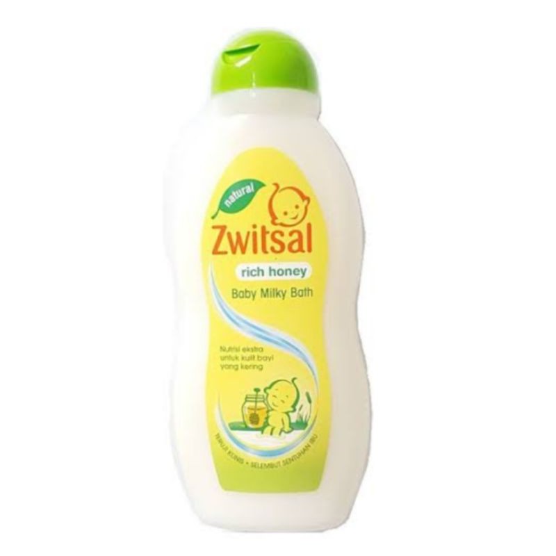 Zwitsal Rich Honey Baby Milky Bath 200 ML