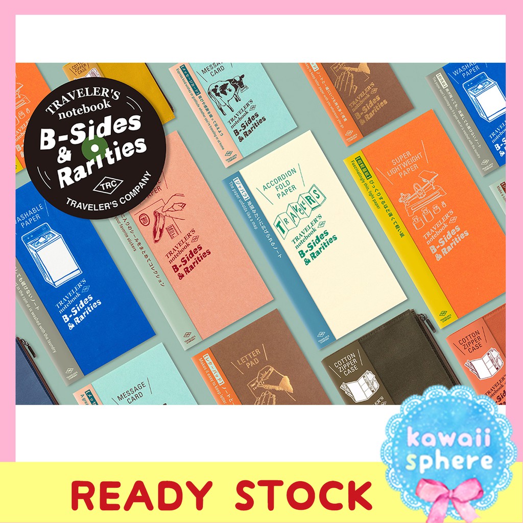 

Travelers Notebook B-Sides & Rarities Limited Edition | Regular / Passport Size | Ready Stock