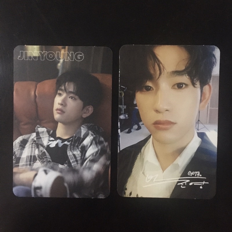 Got7 Jinyoung photocard pc album 7 for 7, arrival