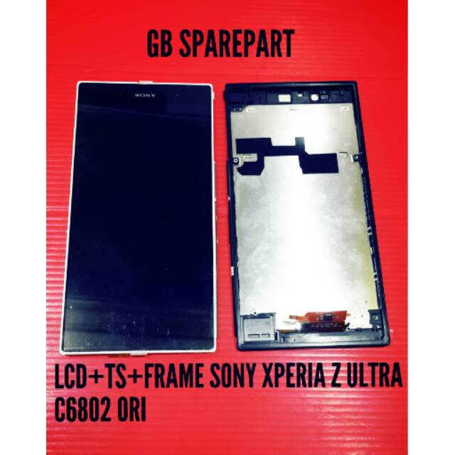 LCD+TS+FRAME SONY XPERIA Z ULTRA/C6802 ORI