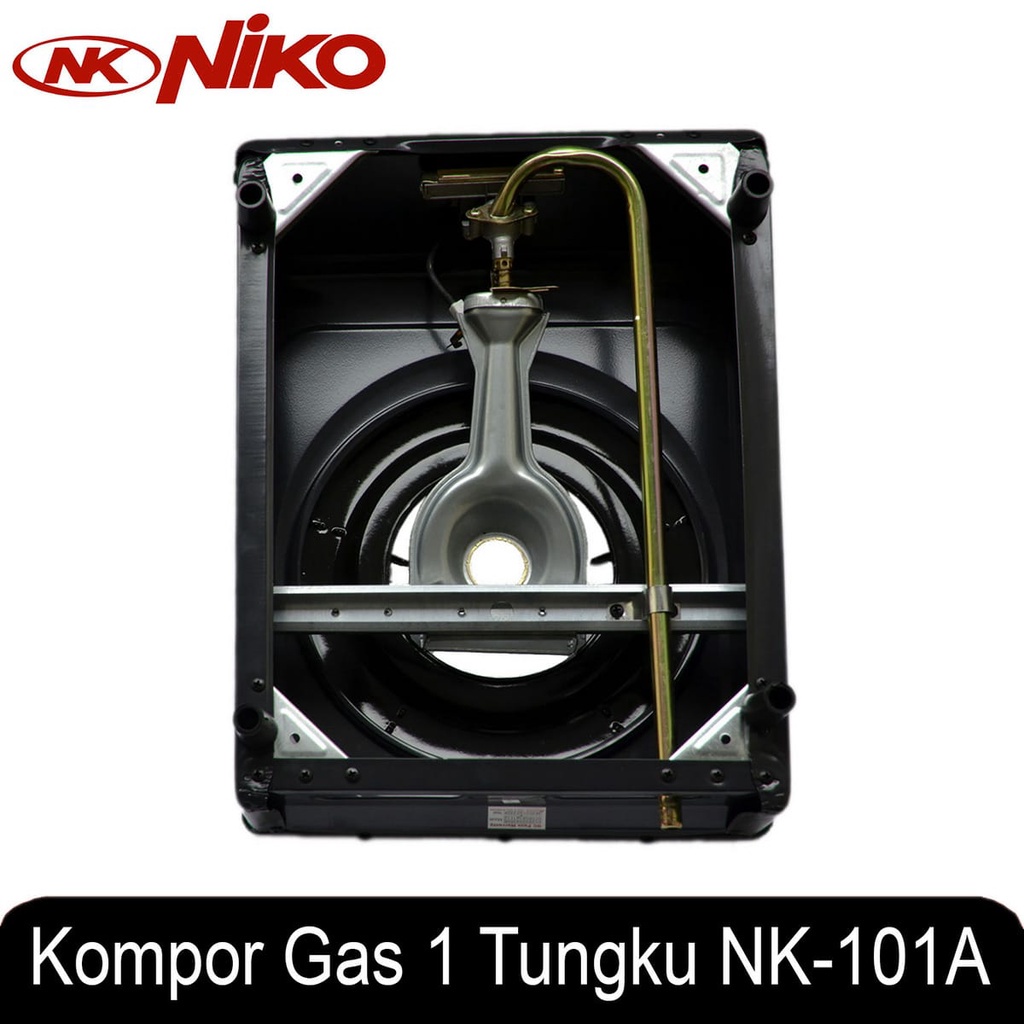 Kompor Gas LPG 1 Tungku Teflon Murah Niko NK-101A / NK 101 A / NK101A