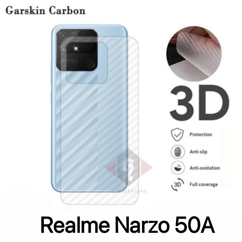 GARSKIN SKIN KARBON REALME NARZO 50A / REALME NARZO 50i