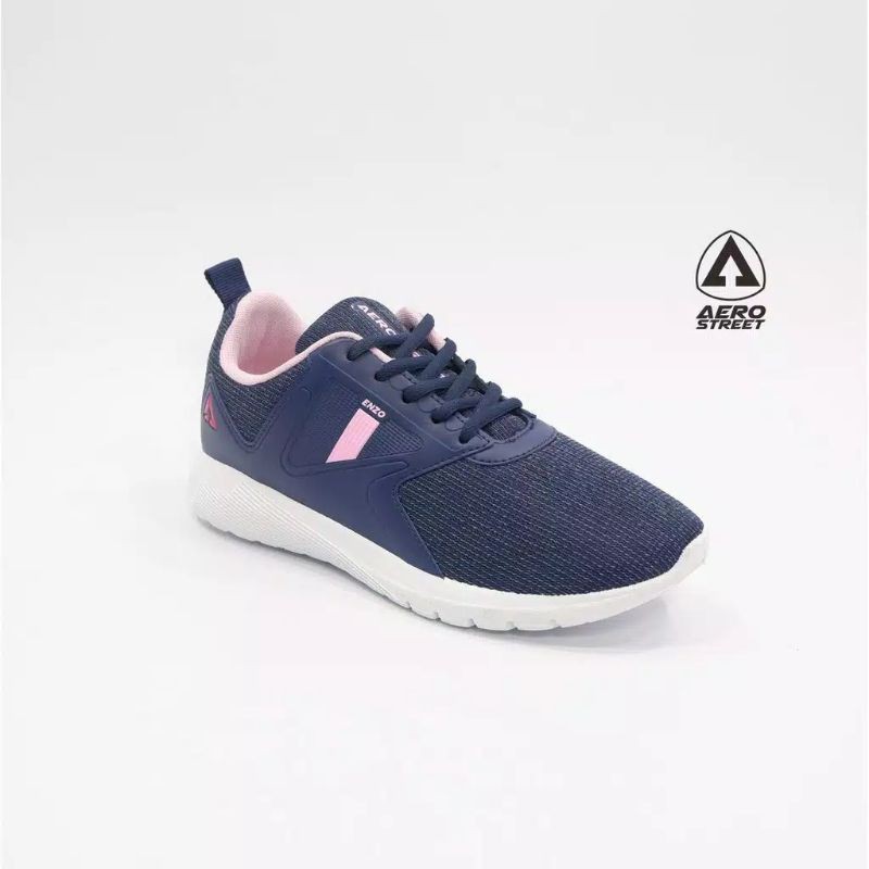 Sepatu Wanita Aero Enzo Navy Pink
