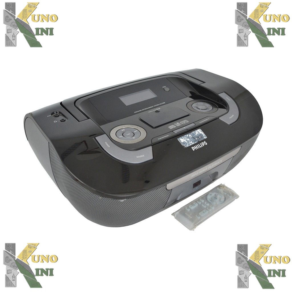 RADIO TAPE PHILIPS AZ 1330 D (DOCKING ENTERTAINMENT SYSTEM)- Berfungsi
