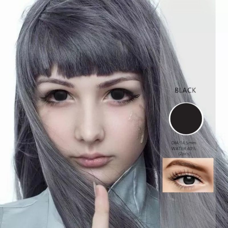 softlens anime 16mm /Softlens X2 1 Pair Fully Surrounded Large Diameter Crazy Cosplay Contact Lens