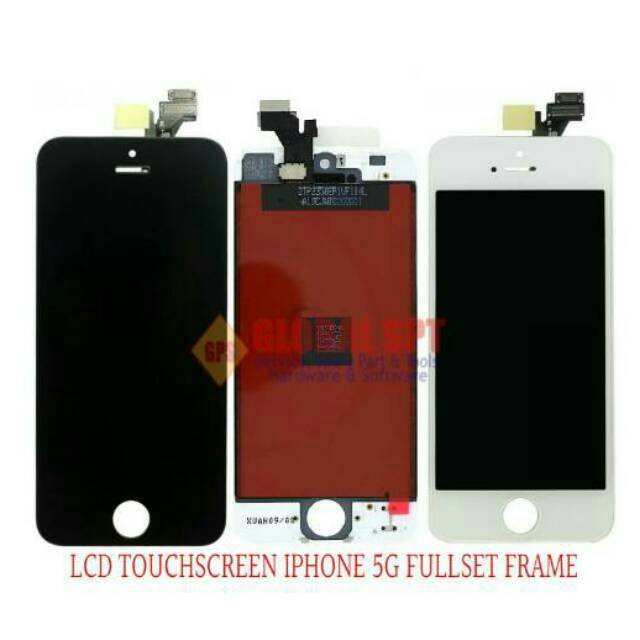 LCD IPHONE 5 5G 5 G + TOUCHSCREEN ORIGINAL | Shopee Indonesia