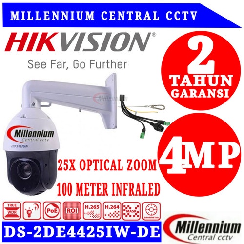 PTZ HIKVISION DS-2DE4425IW-DE 4MP IP CAMERA CCTV OUTDOOR 25X ZOOM