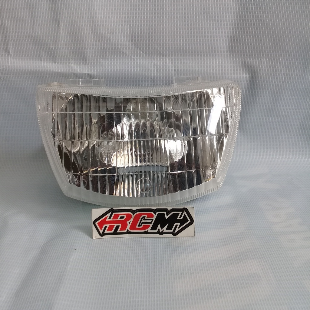 HEADLIGHT HEADLAMP HEAD LAMP REFLECTOR REFLEKTOR LAMPU DEPAN UTAMA ONLY FIZR F1ZR FIZ-R F1Z-R VEGA R LOKAL JAMINAN KUALITAS