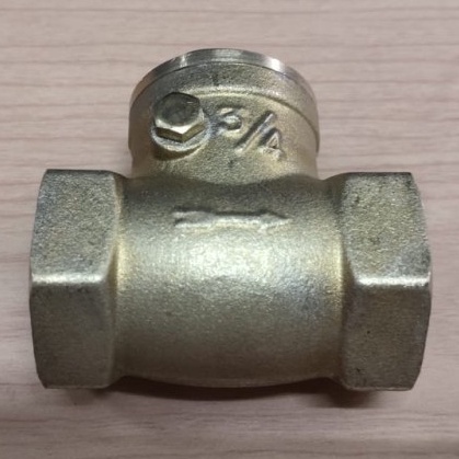 TOSSEN KLEP KUNINGAN 3/4&quot;/CHECK VALVE/kuningan Foot Tusen Klep Tabok/TOOSEN/TUSEN/TOSEN