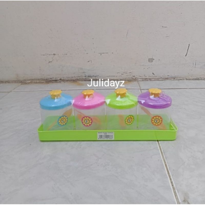 Tempat bumbu size kecil sarinah bahan plastik