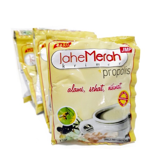

Jahe Merah Krimer Propolis JMP 12 Sachet