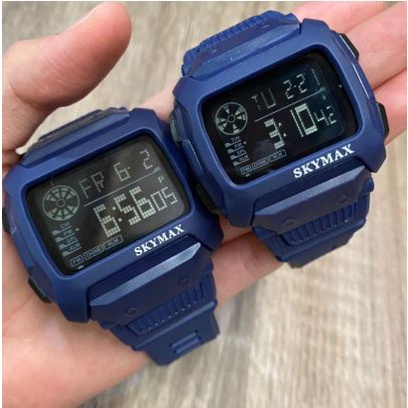 BISA COD jam tangan COUPLE PRIA &amp; WANITA Original SKYMAX 1815 MILITARY BISA BERENANG