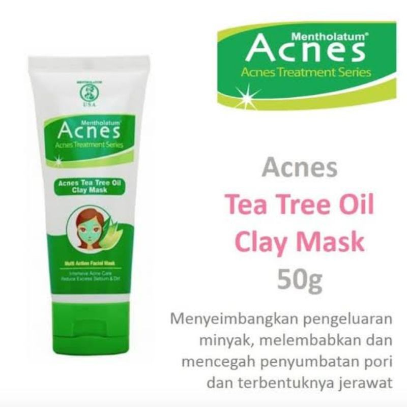 ACNES Tea Tree Oil Clay Mask / masker acne