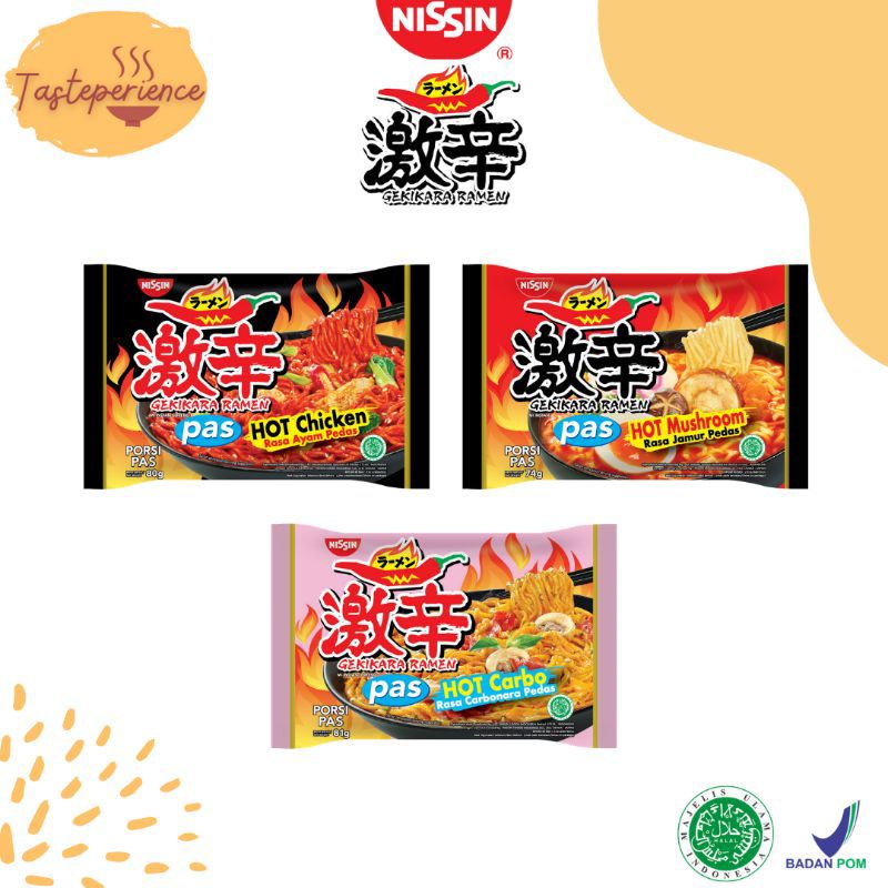 

MIE NISSIN GEKIKARA RAMEN PORSI PAS