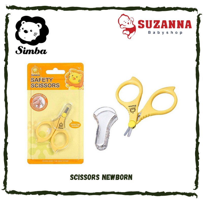 Simba Baby Scissors Newborn Gunting Kuku Bayi - Suzanna Babyshop