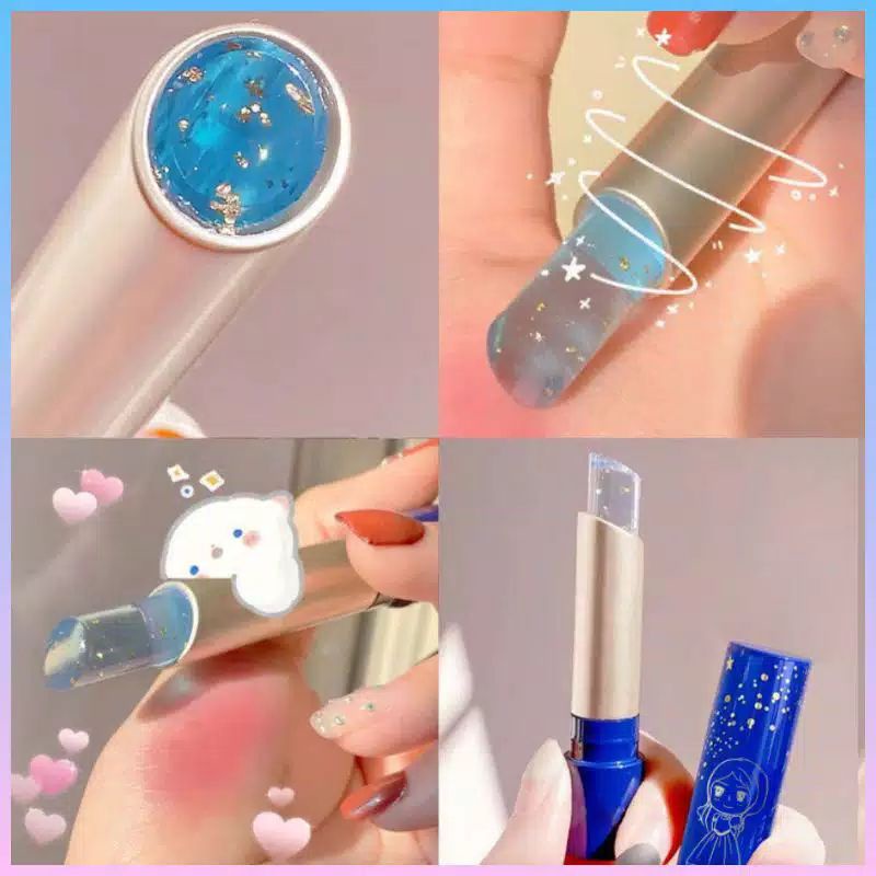 LIP BALM (HANBOLI) ROSE OIL 24K GOLD /LIP BALM BERUBAH WARNA