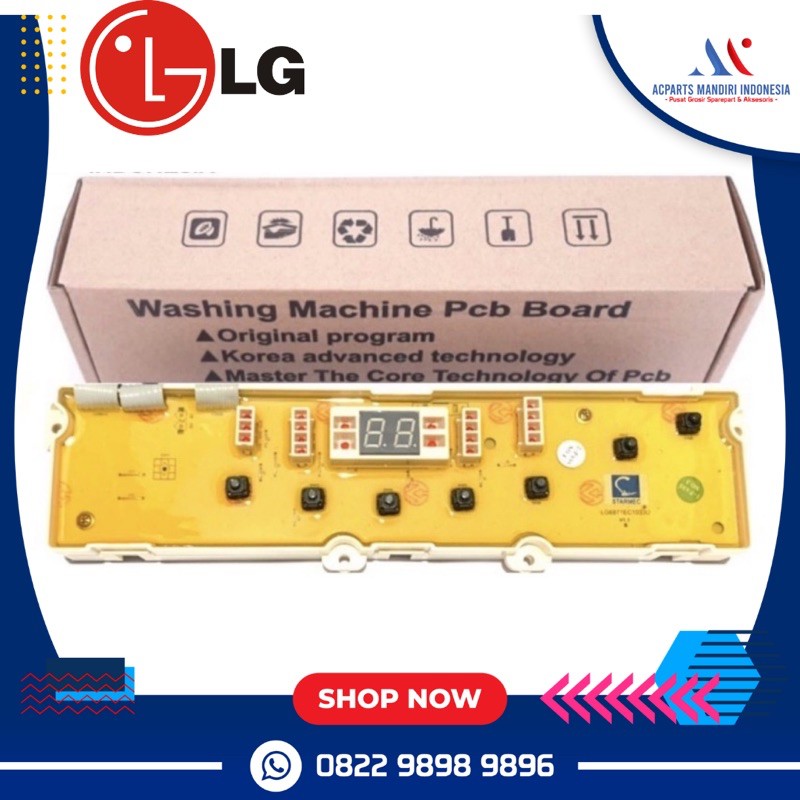 Modul PCB mesin cuci LG WF L750TC / WF -T620PS ( 6871EC1033U )