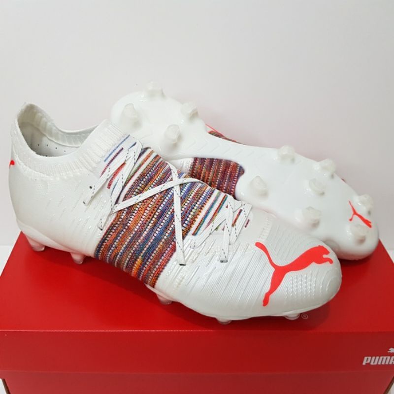 Jual Puma Future Z 1 1 White Red Blast Soccer Shopee Indonesia