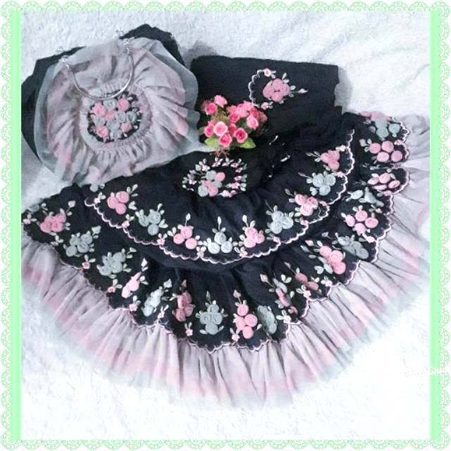 Mukena hantaran & Lebaran katun sutra handmade + tas mewah