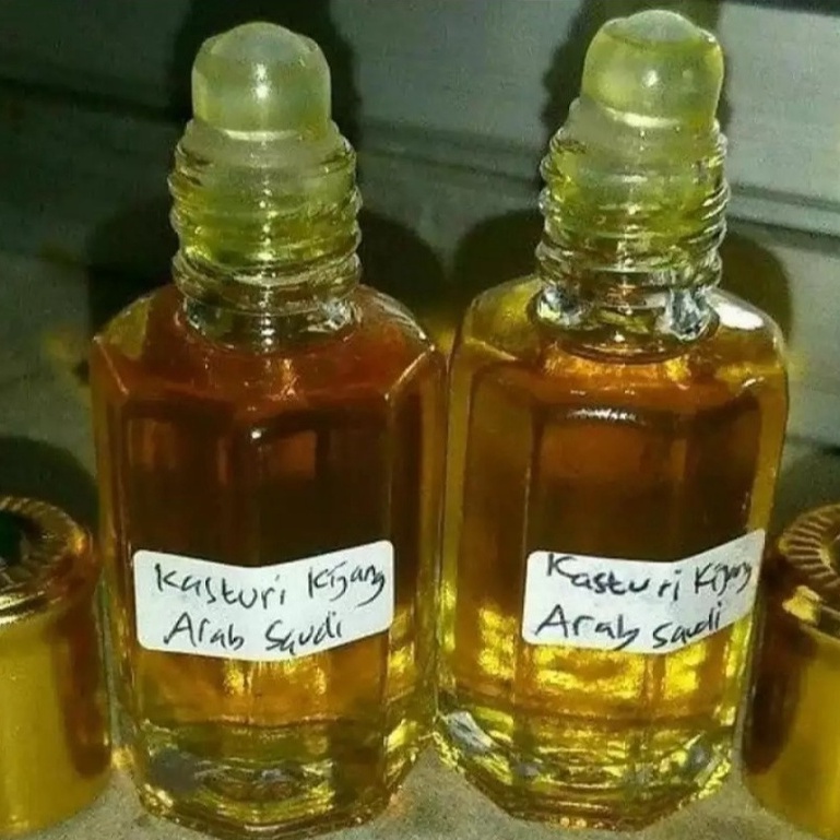 PROMO!!! 3 BOTOL MINYAK WANGI KASTURI KIJANG ASLI BERGARANSI