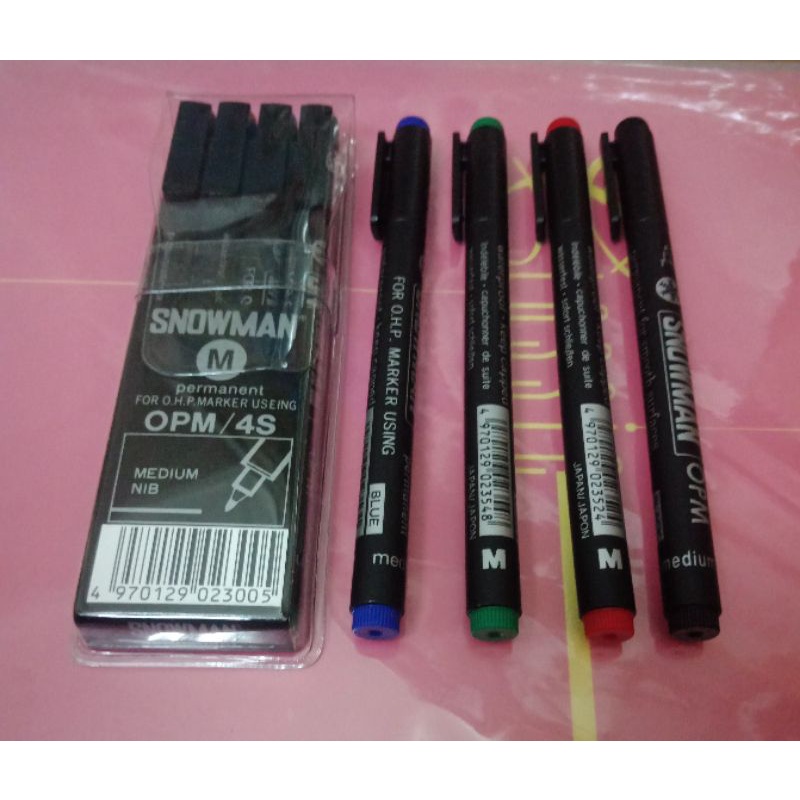 

Spidol OPM 4s /O.H.P permanen marker