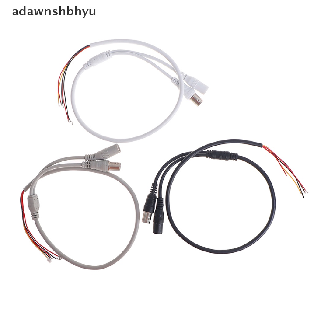 Adawnshbhyu Camera Video Line DC12V Power Kuncir AHD Camera Kabel Garis Kamera CCTV Analog