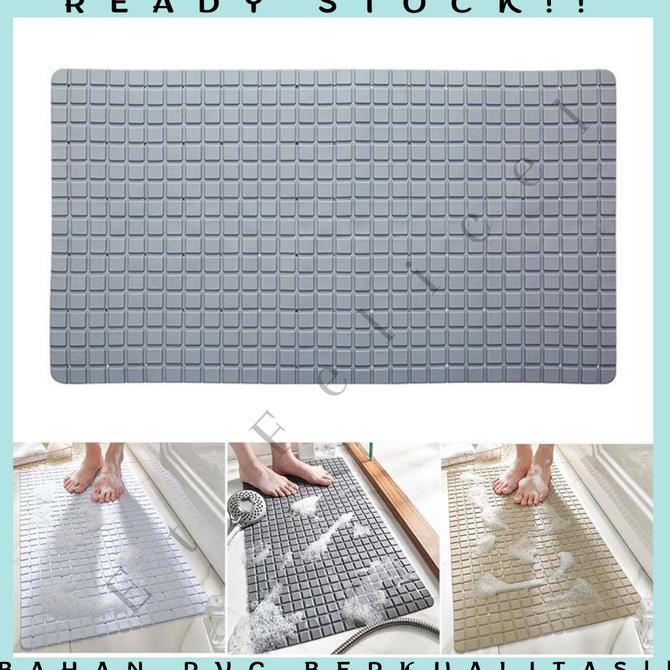 SUDOKU Shower Bath Mat / Keset Kamar Mandi PVC Anti Slip Suction Cup