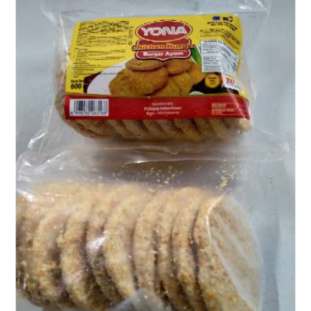 Yona Chicken Burger isi 10