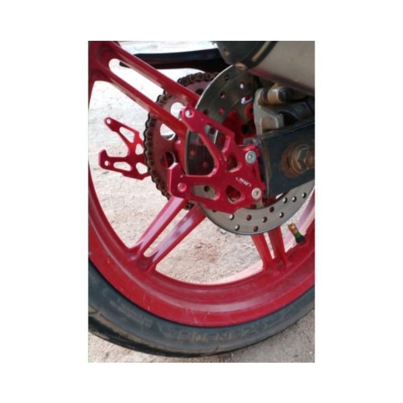 stelan rantai variasi stanhouk stand hook standhook stanhook satria Fu 150 sonic Vixion Cb/cbr 150R MX king
