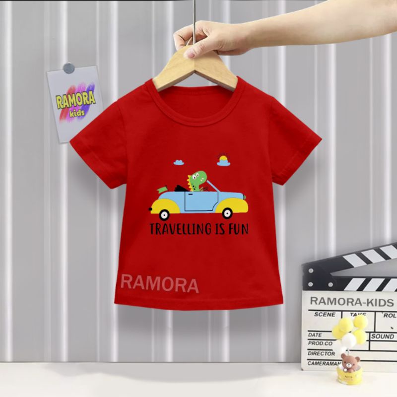 BAJU KAOS ANAK UNISEX COWOK DAN CEWEK Umur 0-4 tahun