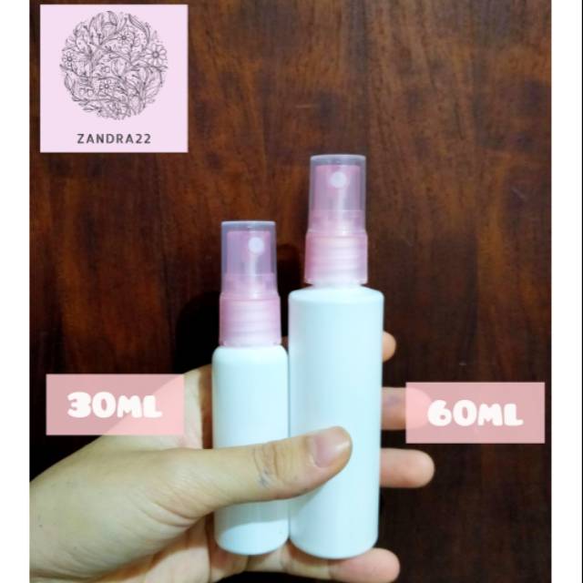 Botol Spray Pink Kosong 30ml 60ml