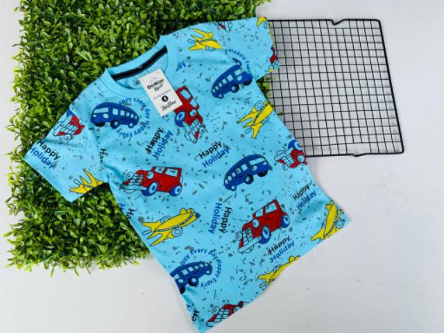 COD TERMURAH kaos anak fullpint usia 1-7 tahun premium mix motif-6
