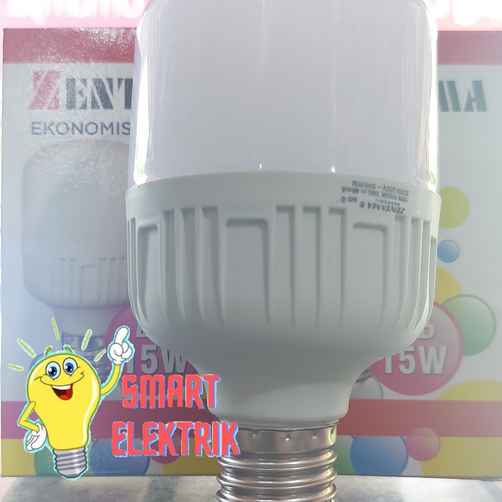 Lampu Bohlam MURAH LED Zentama Kapsul/ Botol Daya 5Watt sampai 20Watt