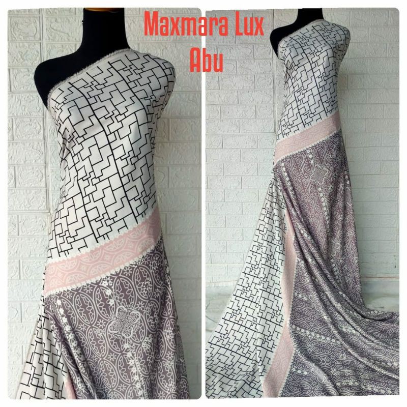 Kain Maxmara Lux Emilia Motif Cocok untuk Kemeja,Gamis,sarimbit, couple( Per 0.5 Meter )