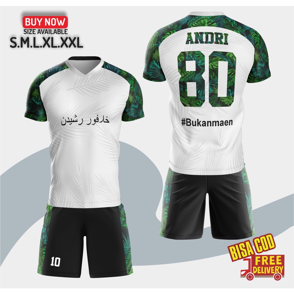 JERSEY BAJU BOLA STELAN FUTSAL/JERSI BAJU BOLA CUSTOM NAMA CLUB FULL PRINTING SATUAN BAJU JERSI/JERS