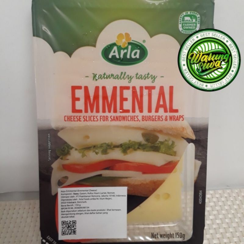 

arla emmental cheese 150gr