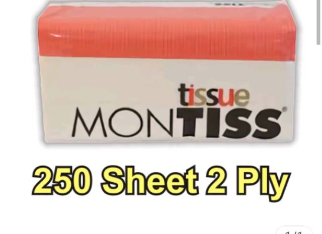 Tissue Paseo 200 sheet isi 4 pcs ( satu paket)