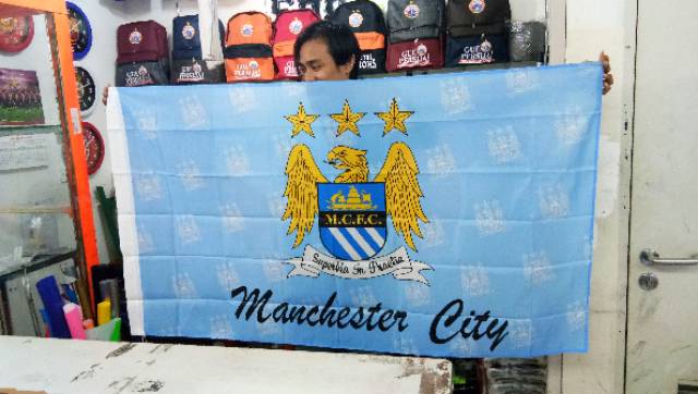 640 Gambar gambar bendera manchester city Terkini