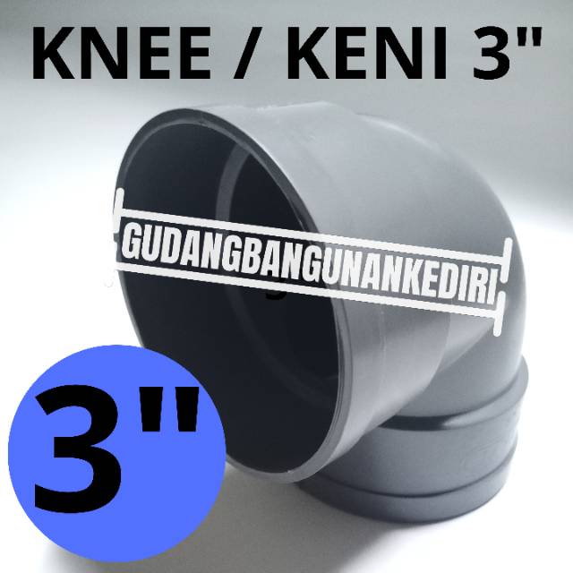 Knee 3&quot; JAYA | keni 3&quot; | elbow 3&quot; | Knee 3 inch JAYA