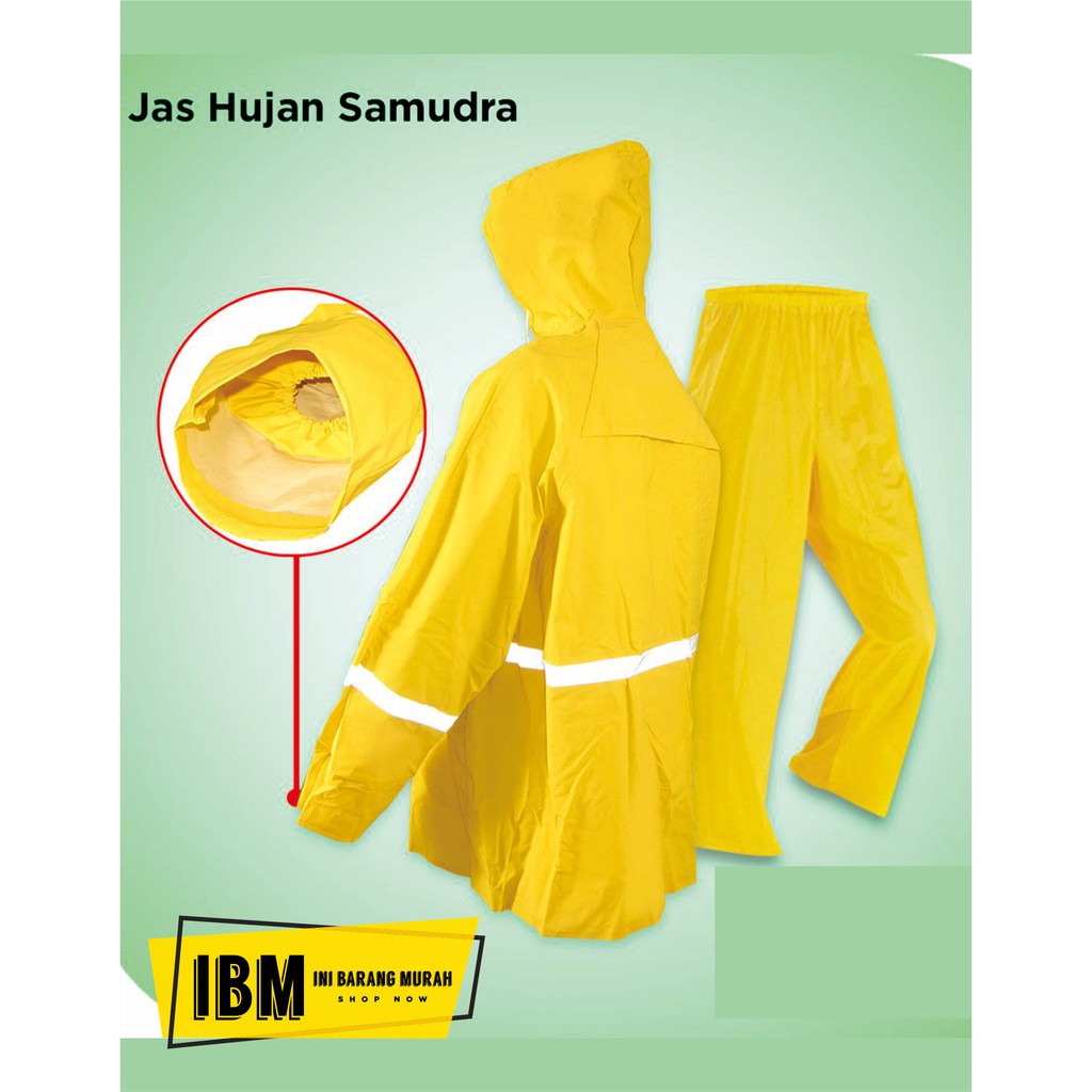 Jas Hujan / Raincoat  Samudra Gosave / Warna Kuning